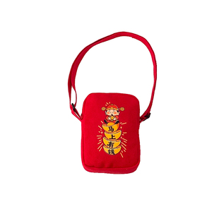 新款马年春节拜年红包儿童新年零钱包卡通红包利是封压岁钱斜挎包