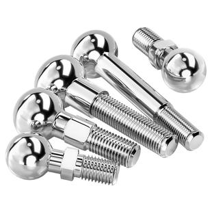 304不锈钢3D球头螺丝滚花球头万象球头手柄球头螺杆操作杆