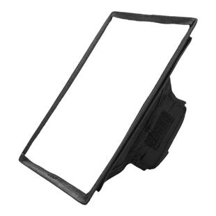 神牛柔光盒机顶闪光灯20*30cm柔光罩10*10cm柔光箱可折叠机顶灯热靴相机闪光灯柔光箱方盒型V860 TT685通用