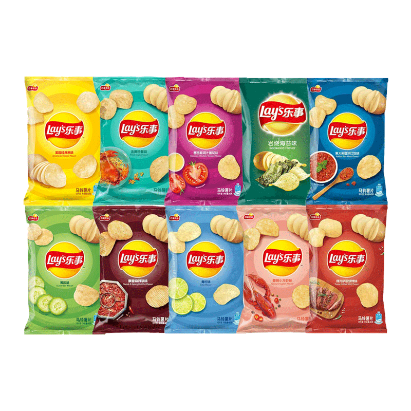 乐事原切薯片38g番茄原味