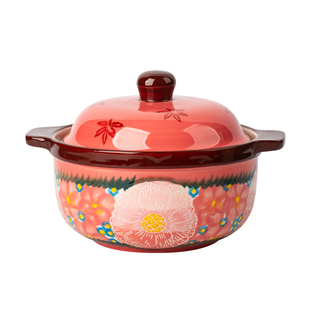 复古炖盅隔水炖家用陶瓷带盖新款蒸盅瓦罐汤炖盅大号汤盅炖罐汤罐