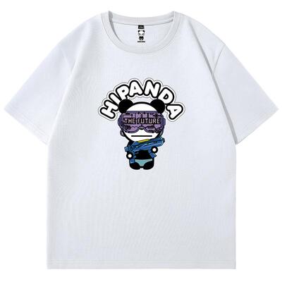 纯棉半袖T恤HiPanda重磅情侣