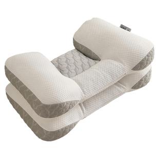 护颈椎枕头荞麦皮壳助枕芯单人医睡眠专用成人脖枕牵引院家用整头