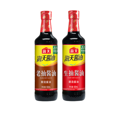 海天生抽酱油塑料瓶装