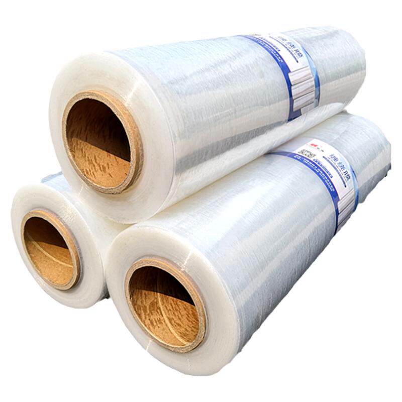 小卷缠绕膜50cm打包膜宽25cm35cm45cm塑料膜轮胎打包工业包装膜