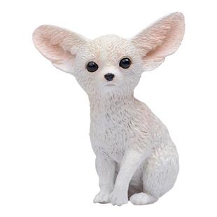 PNSO非洲象河马北极熊白犀牛耳廓狐动物园成长陪伴模型