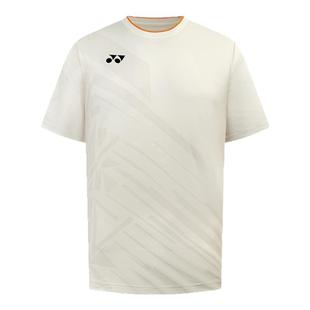 yonex尤尼克斯羽毛球服男款短袖青少年速干透气yy运动比赛训练T恤