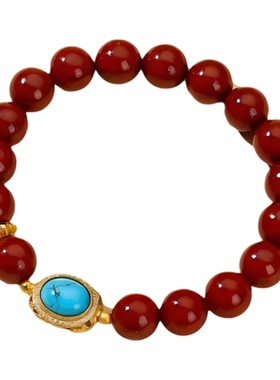 女士合香绿松石手串养生美容