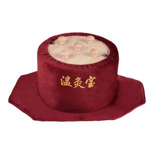 无烟艾灸盒实木腰腹部肩背五针温灸宝悬灸器八髎灸专用隔姜灸家用