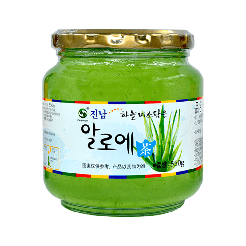 全南韩国进口550g果酱芦荟茶