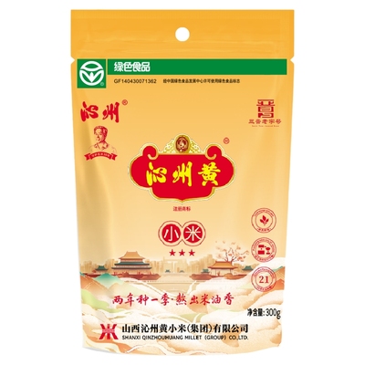 山西沁州黄小米新米小黄米新米小米杂粮米山西小米粥米300g