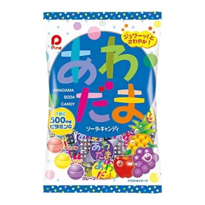 日本佩茵汽水糖喜糖零食