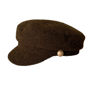 定制款~羊毛呢报童帽英伦复古秋冬保暖贝雷帽韩版平顶画家帽子女