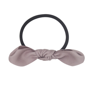 灰色系 简约蝴蝶结发圈发绳皮筋头绳发饰头花日系 手工头饰w345