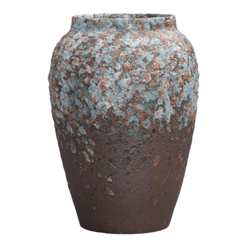 复古陶瓷花瓶水培鲜花客厅装饰品