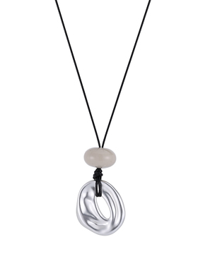 韩系ins简约长款不规则项链女高级感轻奢小众毛衣链轻奢日常百搭