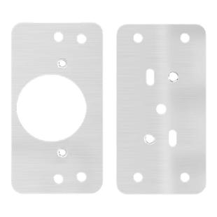 柜门合页修复板固定板铰链板修复好物合页安装板垫板修补片加固板