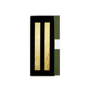 荣宝斋黄铜镇尺泼墨烫金实心铜镇书法压纸镇书法镇纸黄铜镇纸铜镇尺实木嵌铜刻字纸镇文房四宝书画国画