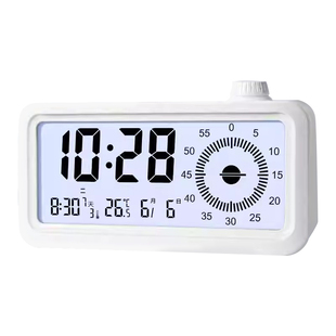 电子闹钟学生专用起床神器初中高中智能2025新款桌面自律计时器