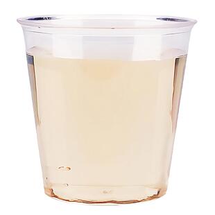 初绿航空杯一次性杯子水杯家用加厚硬太空杯茶杯白酒杯水晶杯整箱