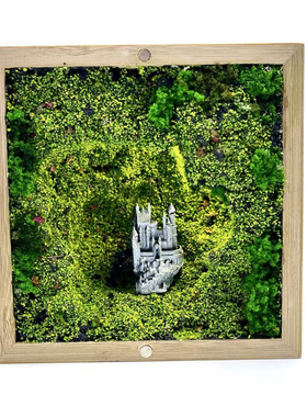 原创手工魔法城堡微缩摆件礼物