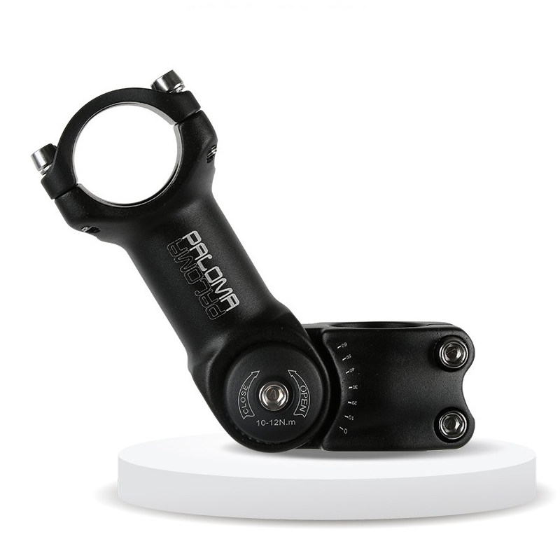 UNO可调节自行车把立25.4MM单车立管31.8MM增高器0-60度抬高车把