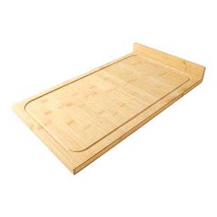 竹制水槽菜板小户型神器厨房专用案板台面扩展板切洗一体双面砧板