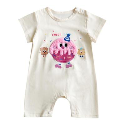 2025新款sarakids亲子装夏一家三口四口纯棉母女装洋气婴儿衣服潮