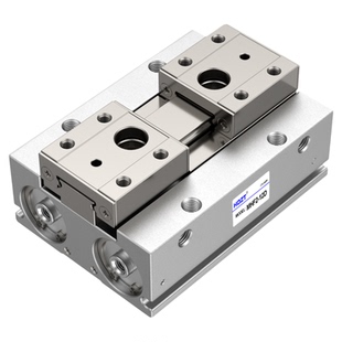 SMC型精密导轨平行夹爪手指气缸MHF2-8D/12D/16D1-20D2长行程HFD