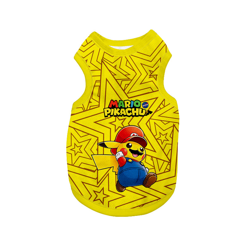 皮卡丘马里奥联名NASA宠物衣服