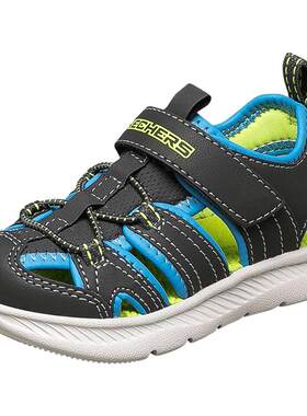 Skechers童鞋男魔术贴休闲鞋