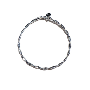 梵蒂冈日落 无敌闪耀意大利精工批花切925纯银镀金手