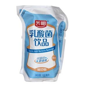 光明酸奶轻巧袋装早餐乳酸菌饮品