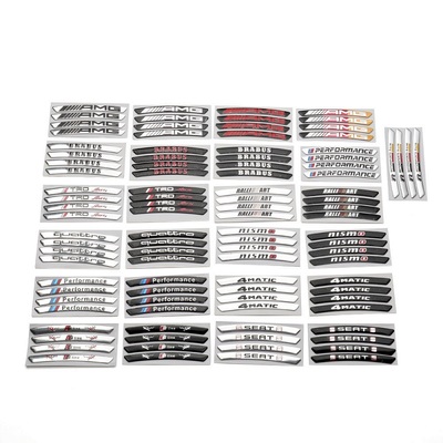 汽车轮廓金属贴轮毂装饰贴挡划痕