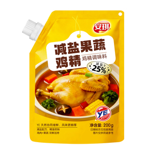 安琪减盐果蔬鸡精200g