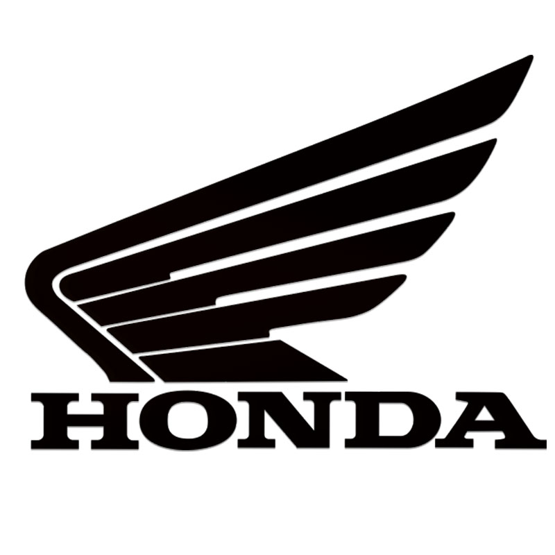适用本田镂空HONDA翅膀车标贴纸