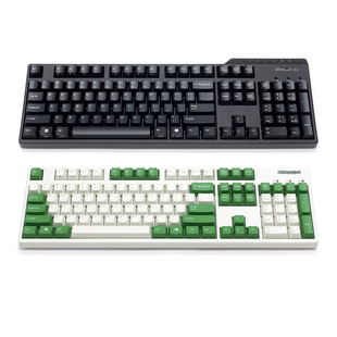 斐尔可FILCO圣手二代三代忍者104键蓝牙无线双模粉色奶绿机械键盘