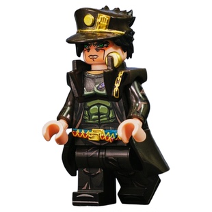 JOJO奇妙冒险星辰斗士空条承太郎小人积木乐高人仔玩具手办模型