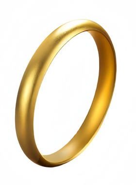 金包银泥鳅背手镯不掉色不漏银