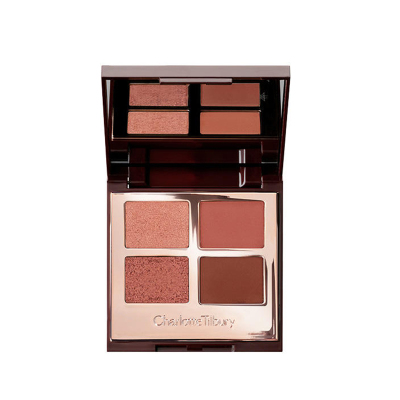 CT眼影小样四色试色ee枕边话