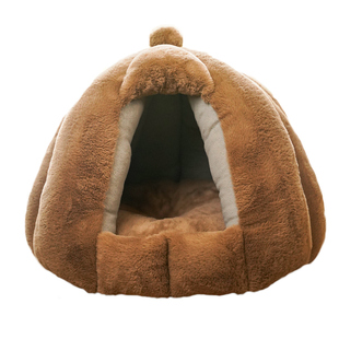 狗窝冬季保暖封闭式猫窝四季通用小型犬冬天狗床宠物睡窝2025新款