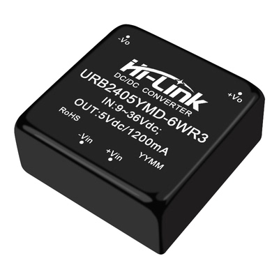 24V转5V1.2A直流隔离电源模块