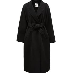 【爆款追单】ONLY2025冬季新款通勤风山羊绒宽松茧型毛呢大衣外套