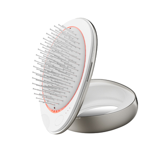 鱼跃健发梳红光健发微电流气囊负离子按摩梳防脱发气垫梳子女