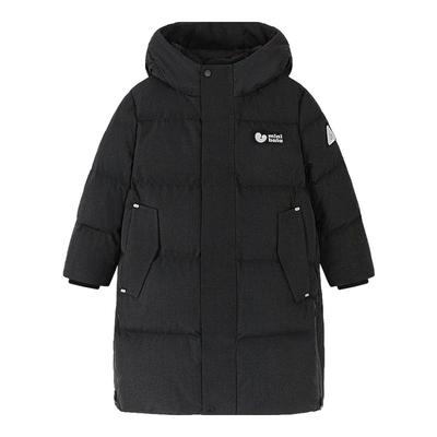 迷你巴拉巴拉男女童长款厚羽绒服