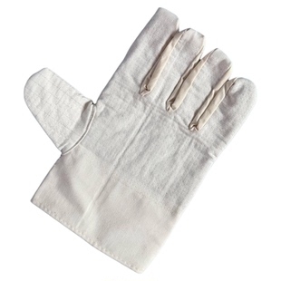 三层加厚夹棉44道线帆布手套耐磨耐用耐油不脏手工作焊工劳保用品