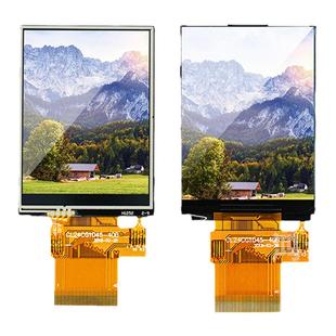 2.4寸液晶屏裸屏TFT/IPS屏幕模块接口SPI/MCU插接40pin驱动ST7789