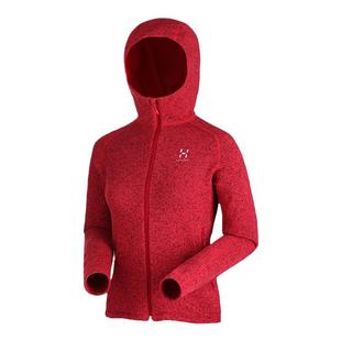 HAGLOFS火柴棍城市户外女装耐磨修身保暖透气针织衫外套603380