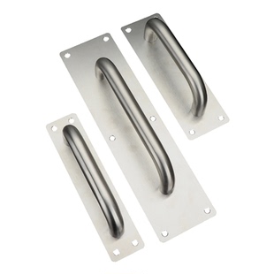 不锈钢拉手大门把手防盗门推拉门拉手重型把手明装玻璃门家用拉手