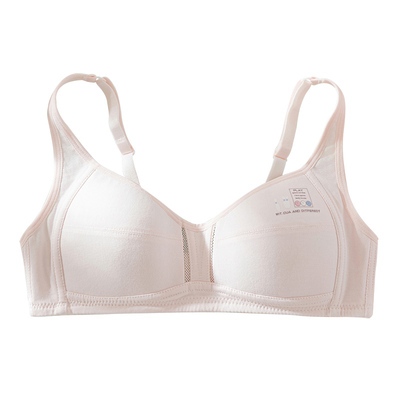 青春少女纯棉内衣女薄款初中生